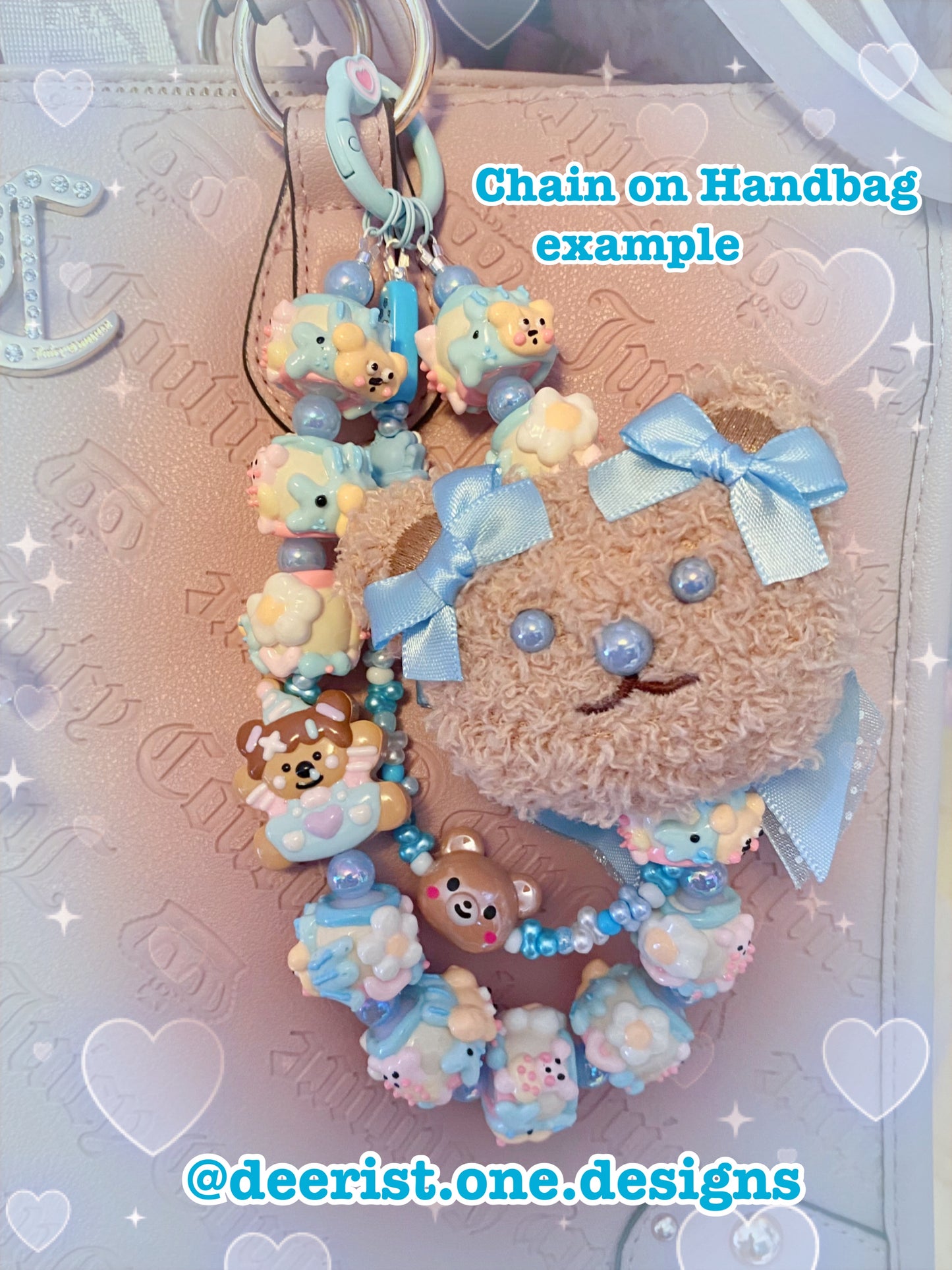 Beary Cute Keychain/Bagchain