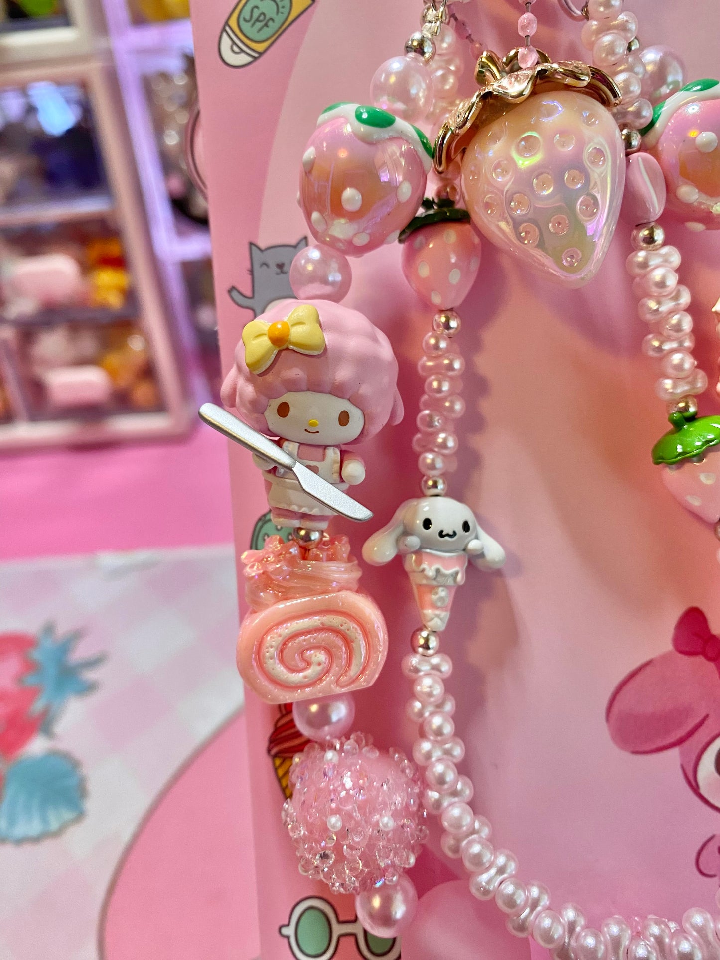 Cooking Lamb Keychain