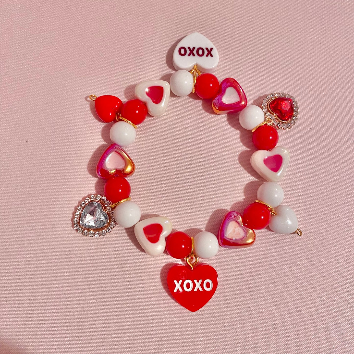 Conversation Hearts Bracelet
