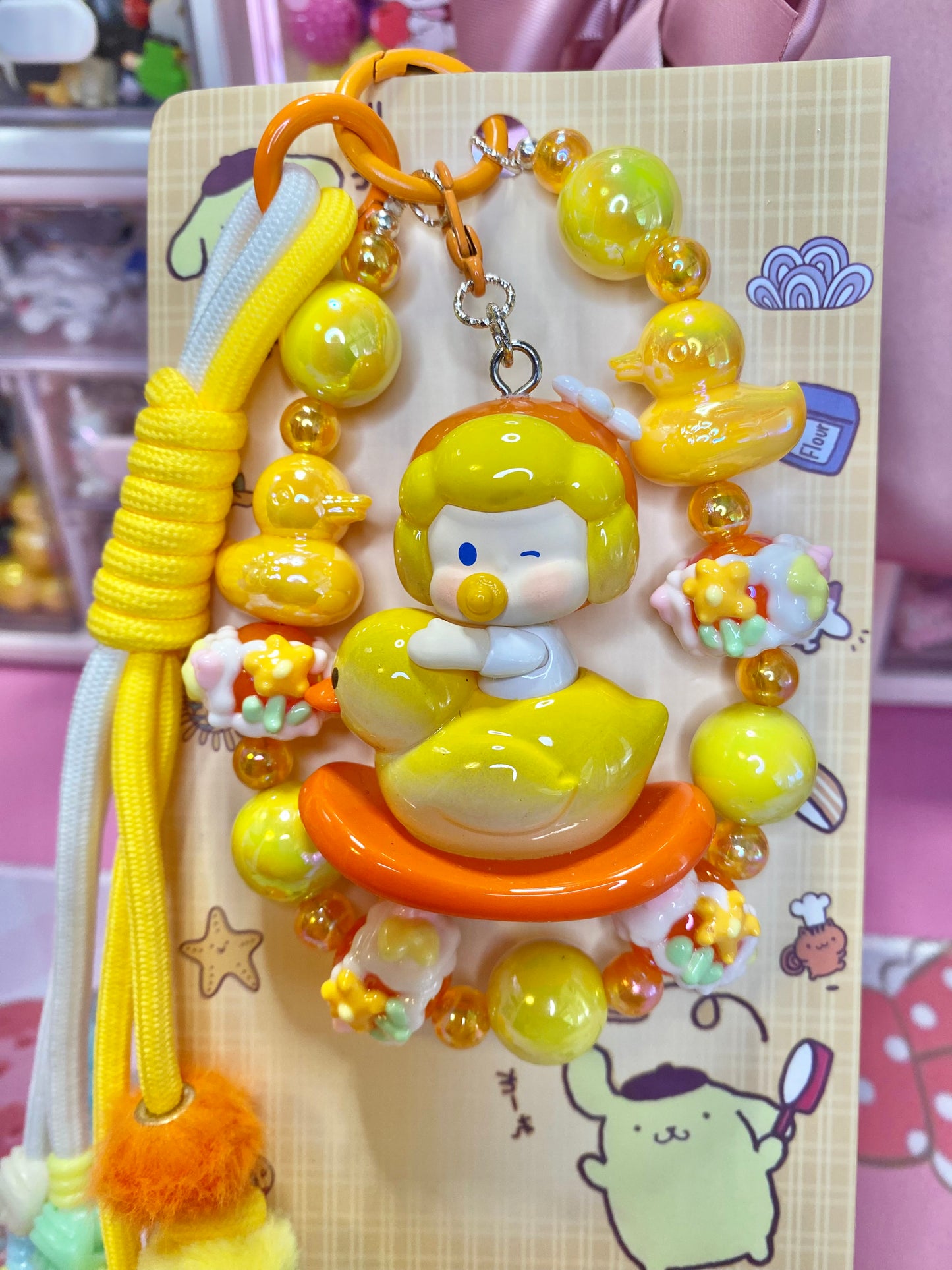 Baby Duck Keychain/Bag-chain