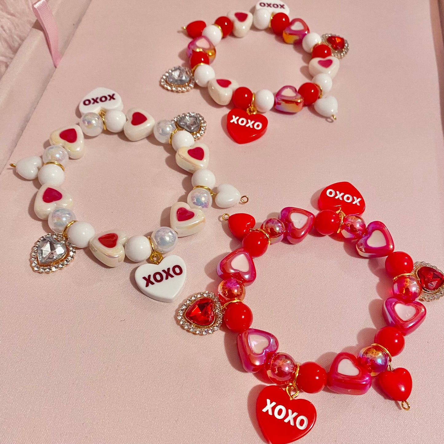 Conversation Hearts Bracelet