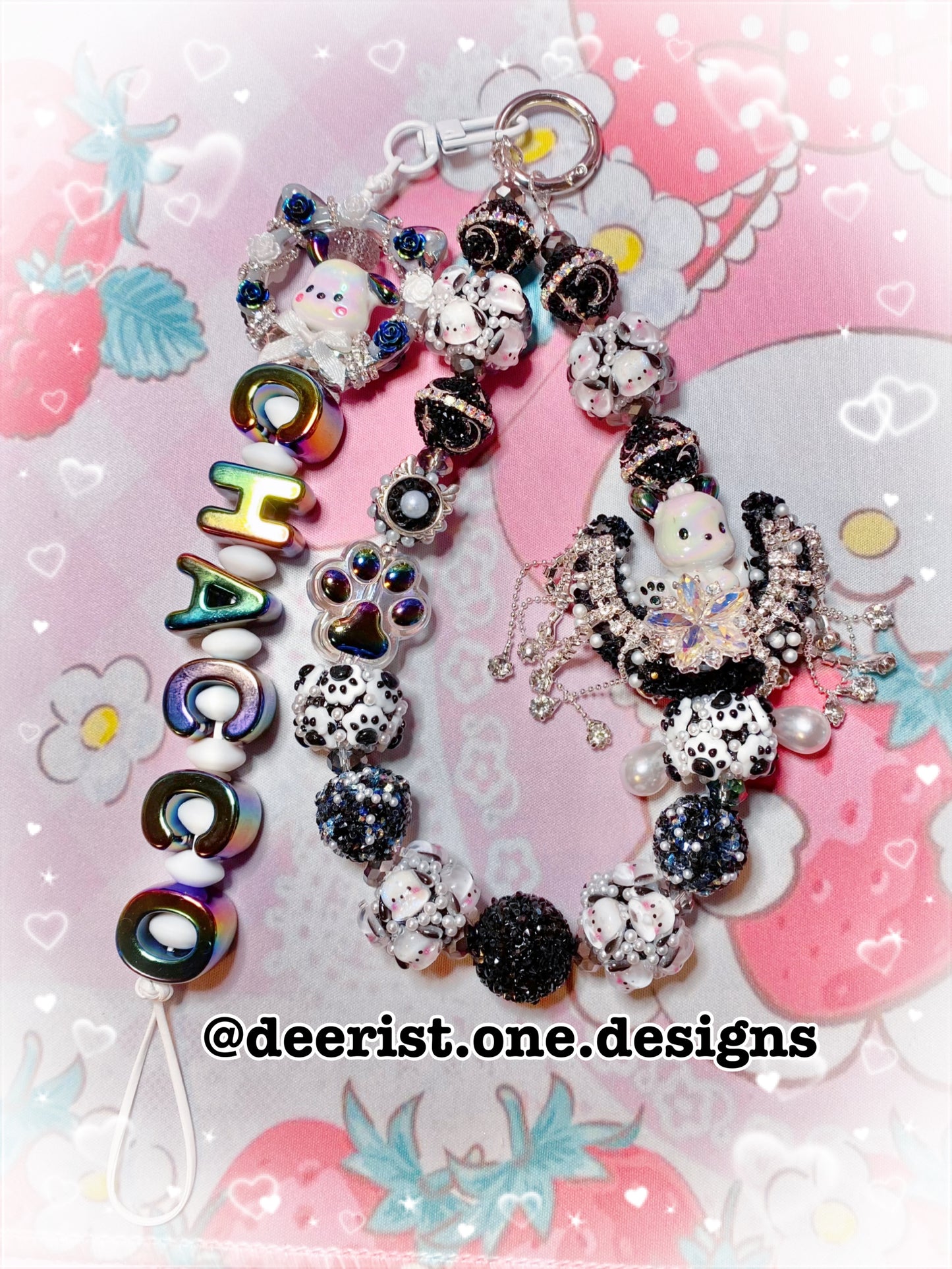 Sitting Puppy Keychain