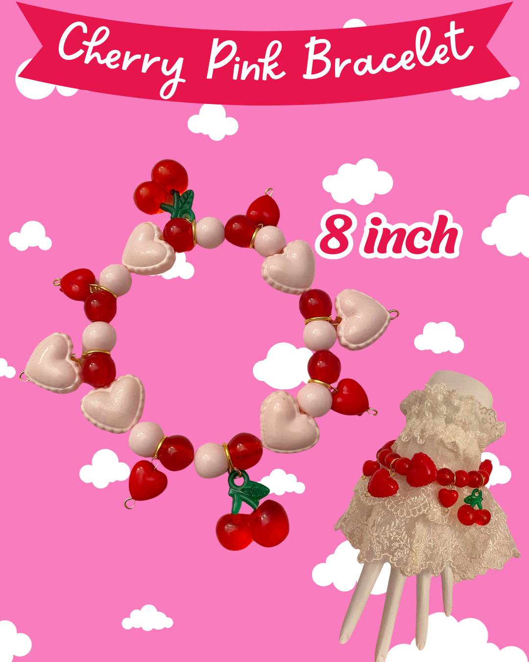 Sweet Cherry Bracelet
