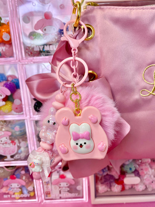 Bunny Cookie Keychain