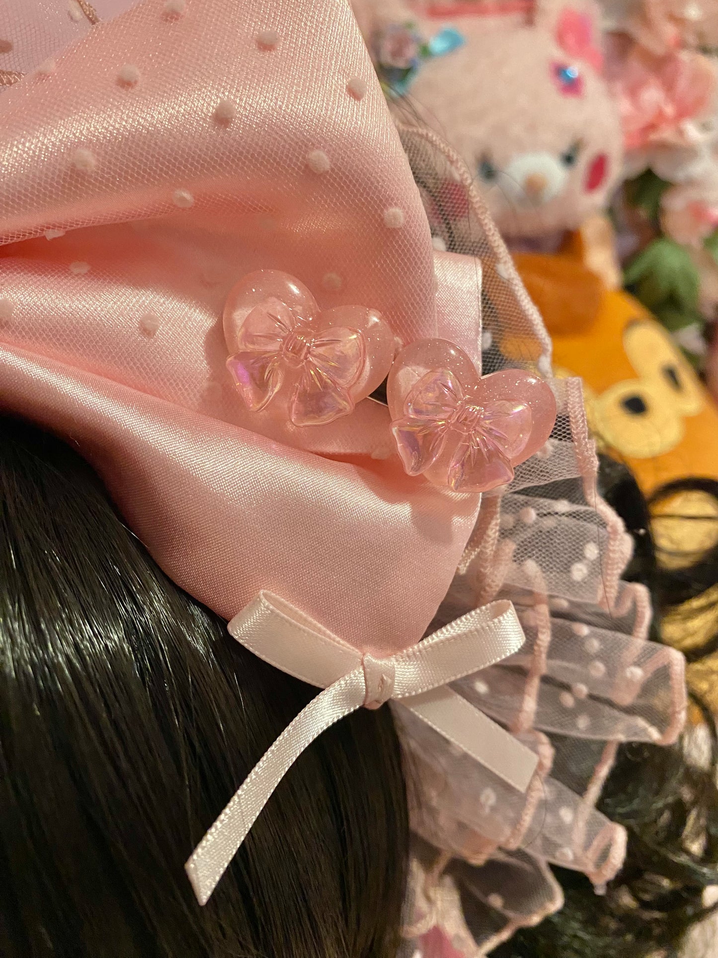 Heart Bow Clip I