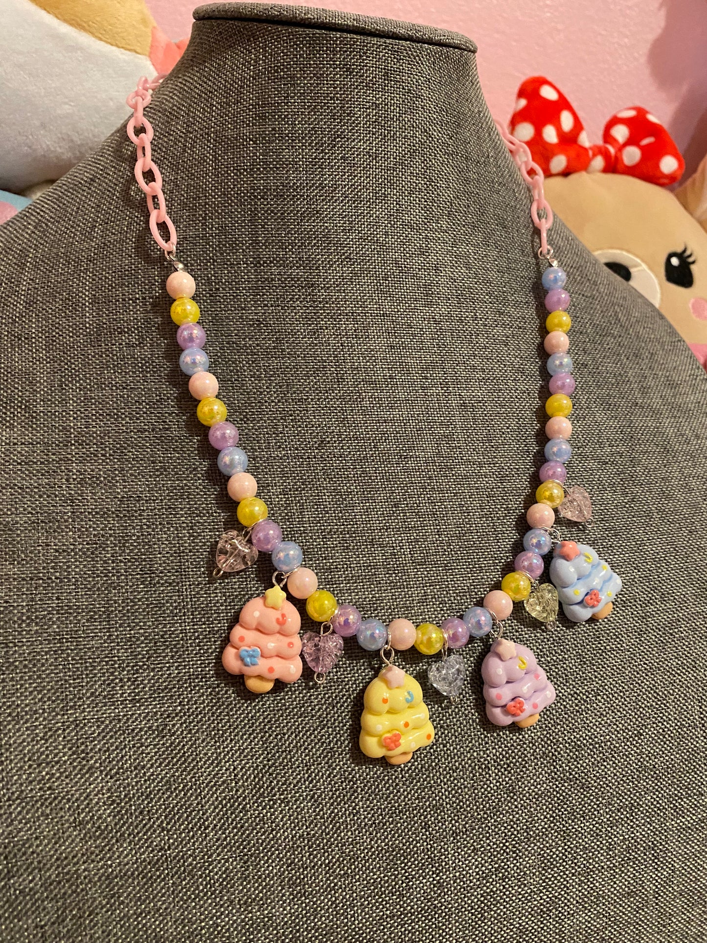 Pastel Tree Necklace