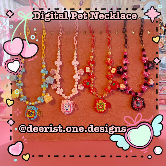 Digital Pet Necklace
