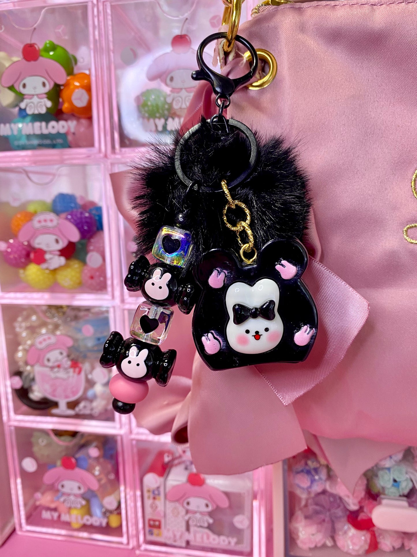 Bunny Cookie Keychain