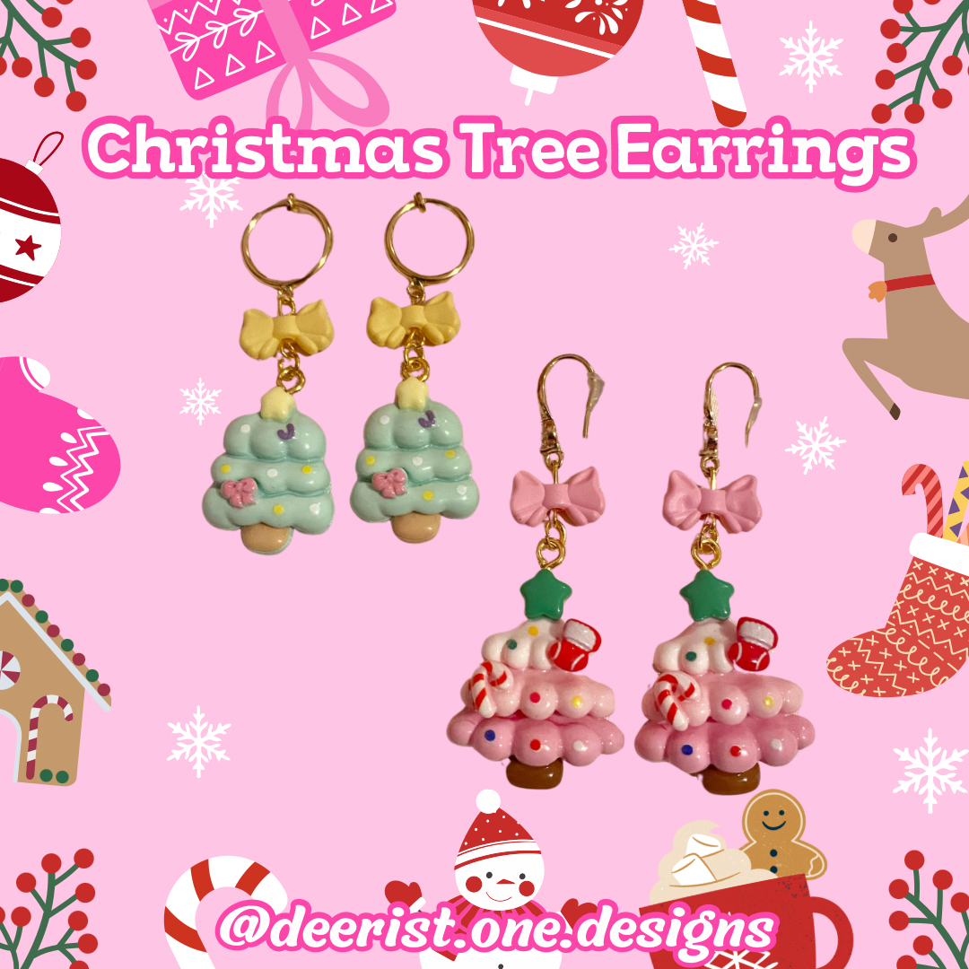 Christmas Tree Earrings