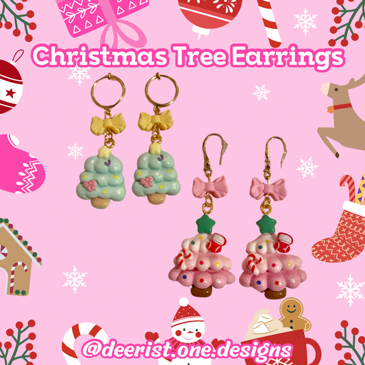 Christmas Tree Earrings