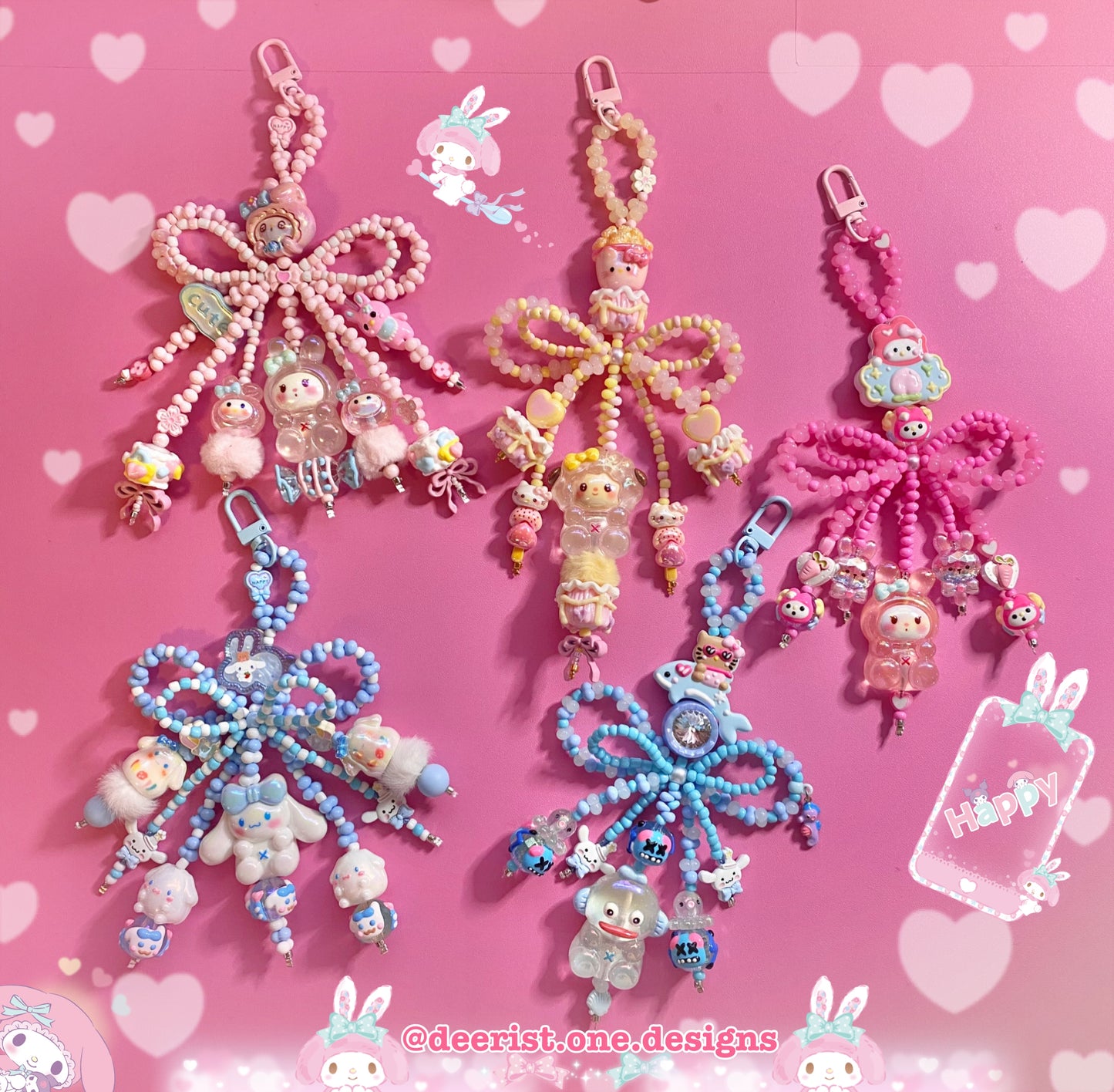 Kawaii Friends Keychain