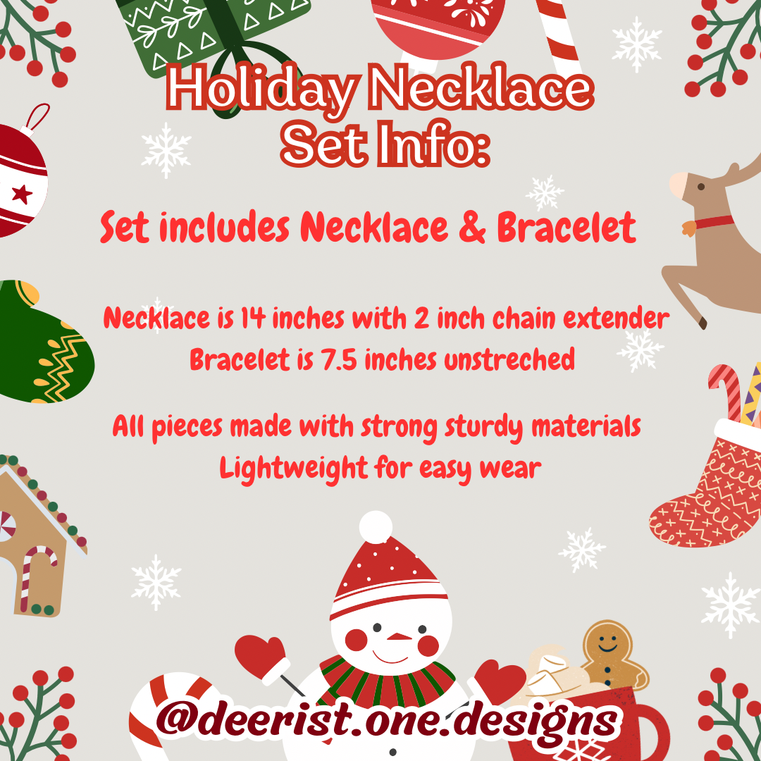 Holiday Necklace Set
