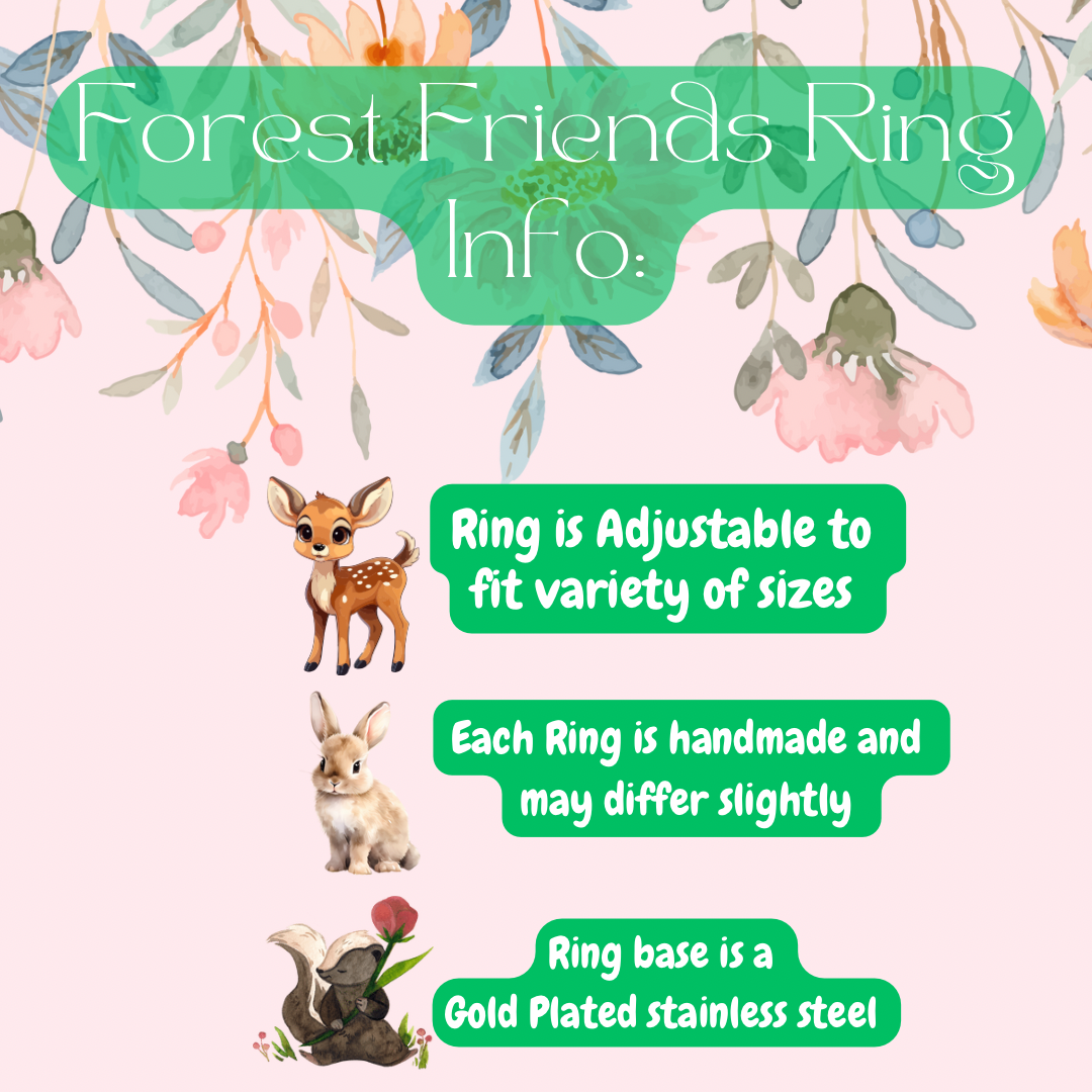 Forest Friends Ring