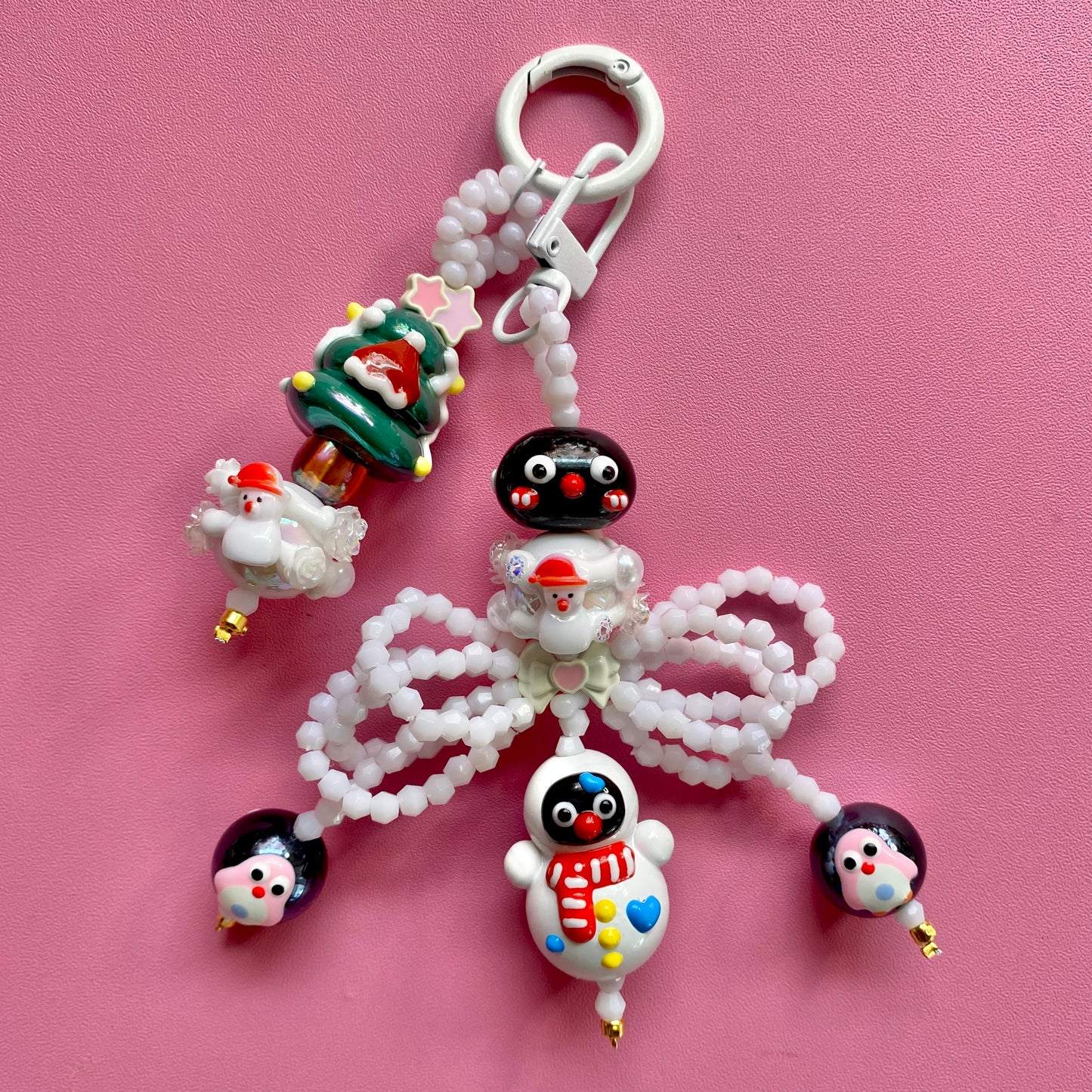 Christmas Friends Keychain