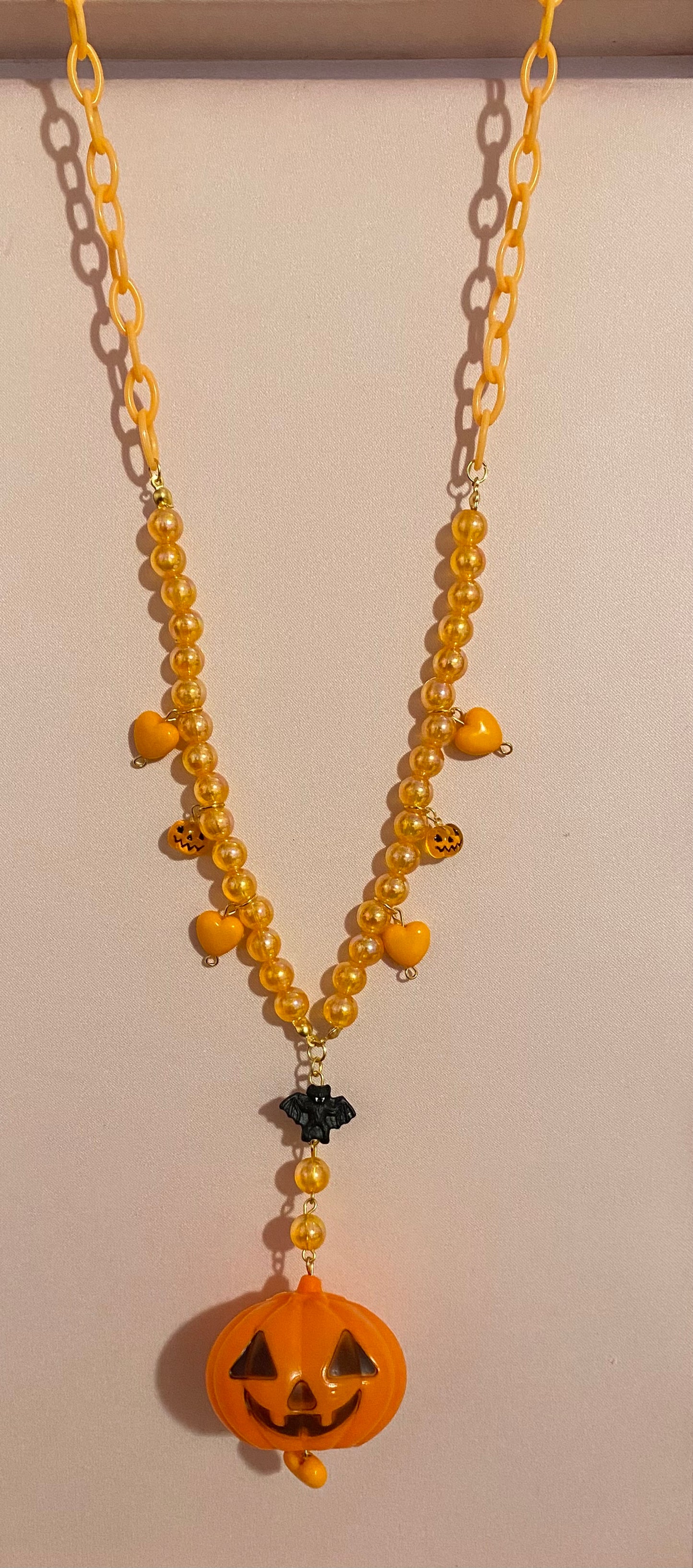 Jack-o-Lantern Necklace