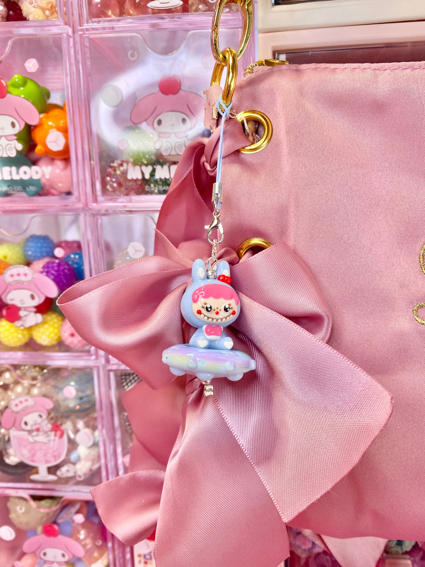 Spaceship Keychain