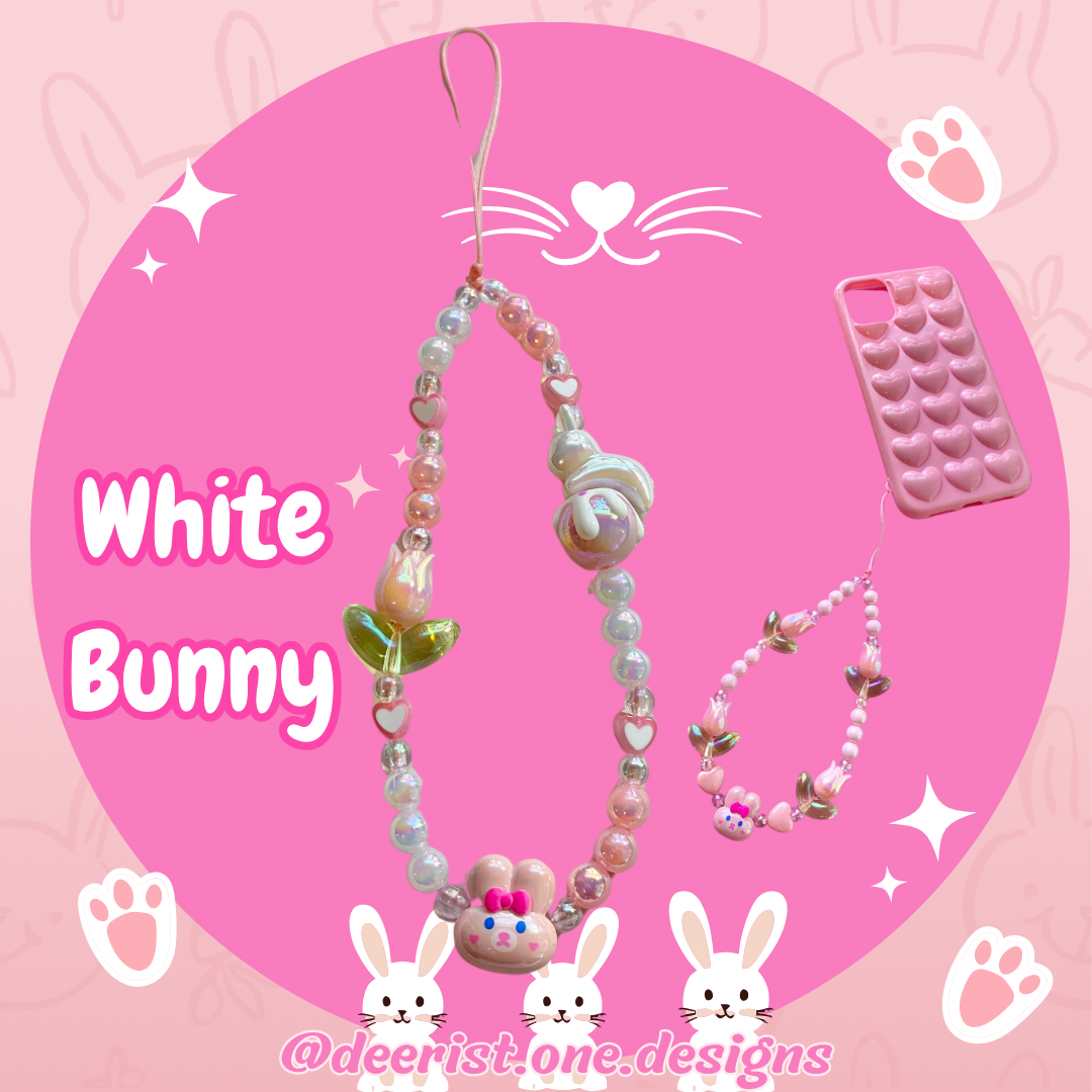 Flower Bunny Device Strap