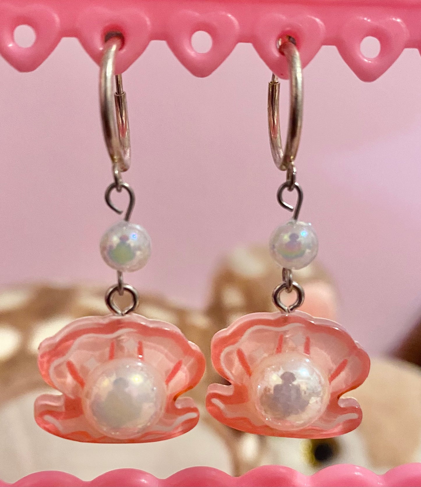 Lovely Clam Earrings