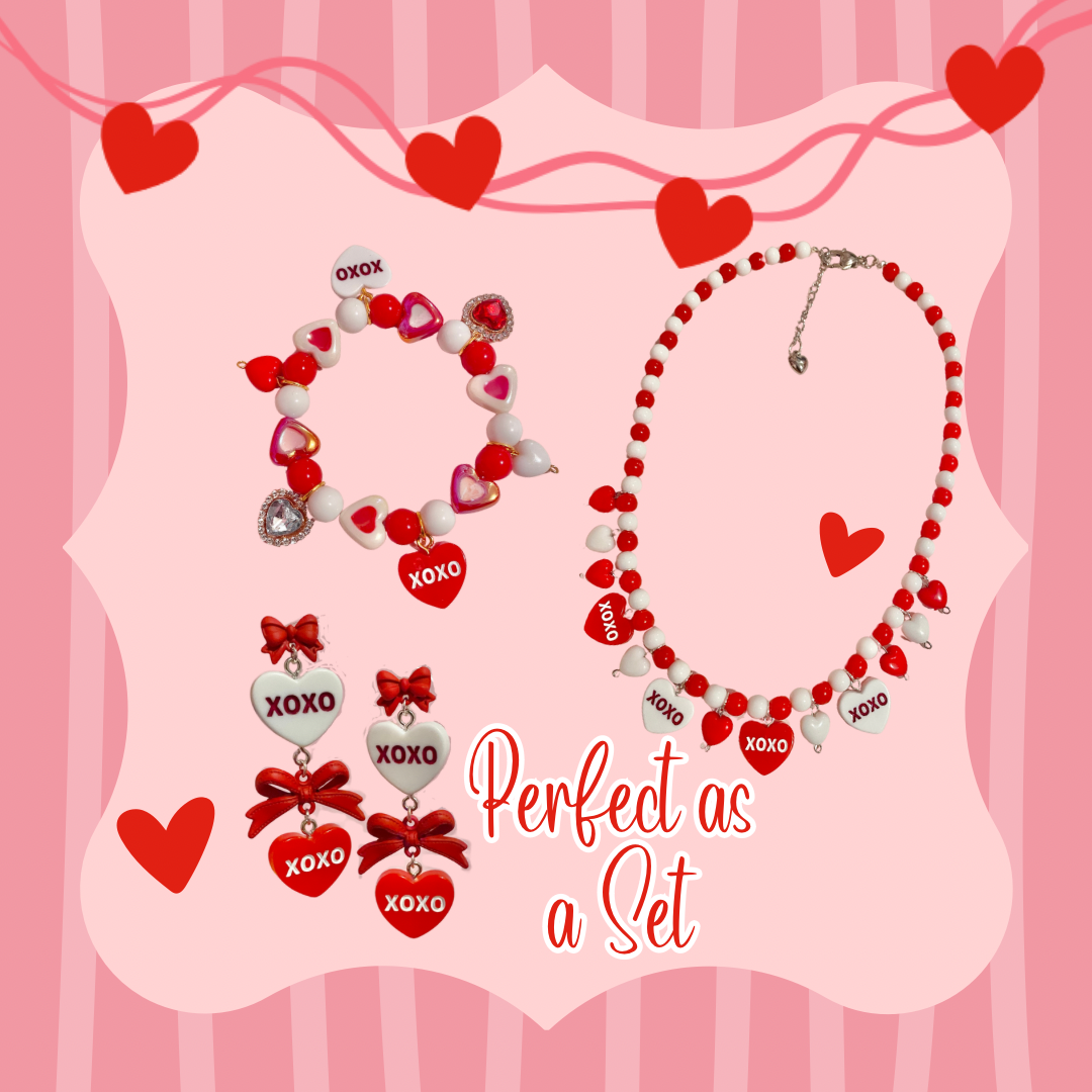 Conversation Hearts Necklace