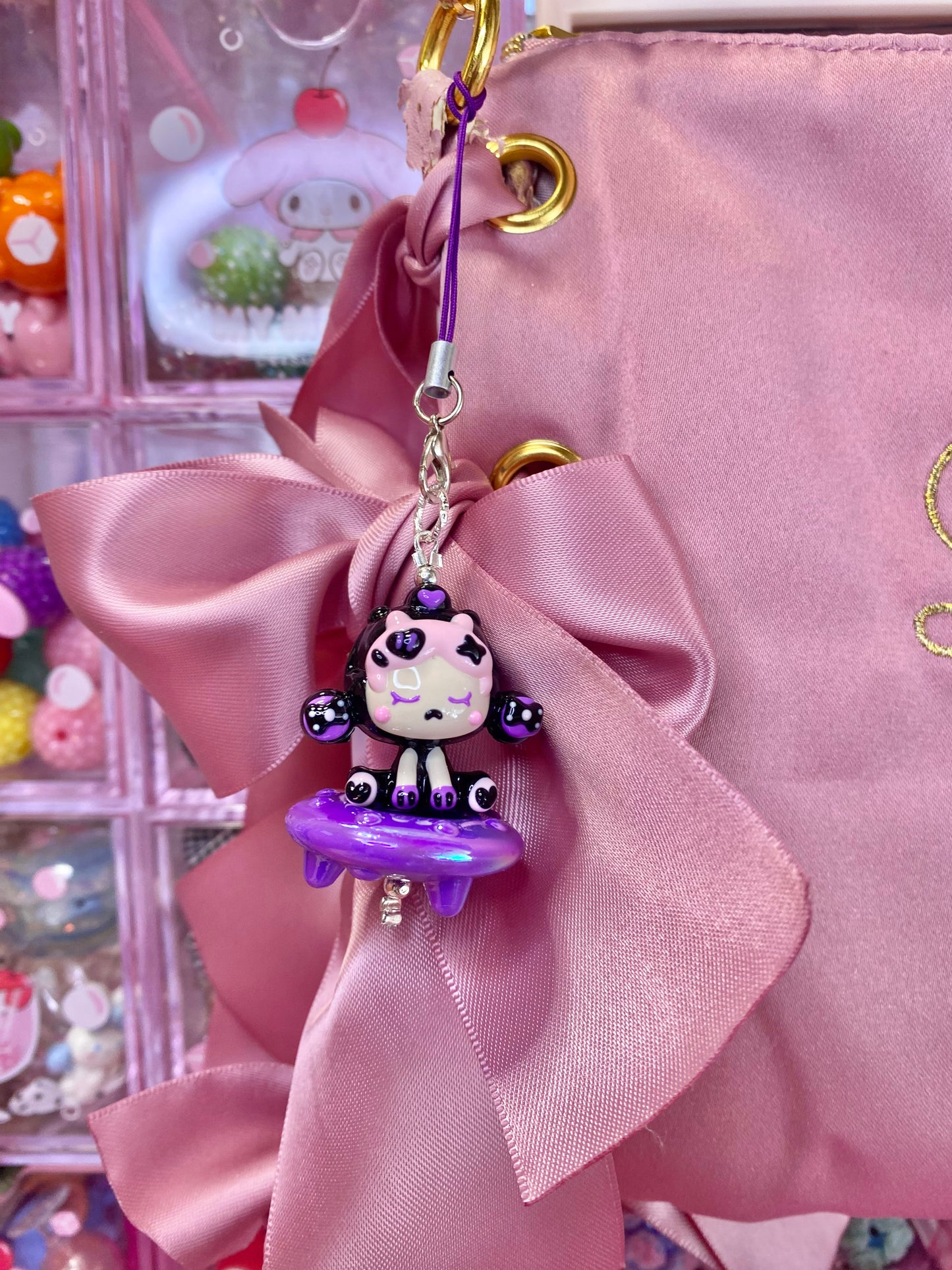Spaceship Keychain