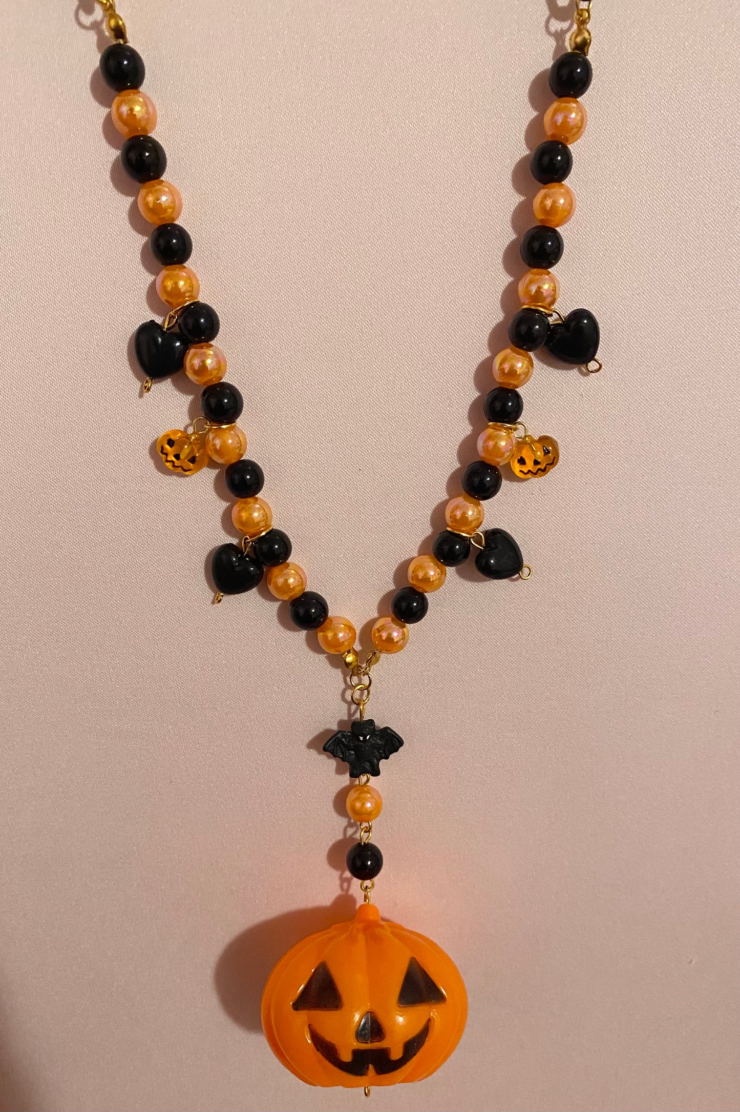 Jack-o-Lantern Necklace