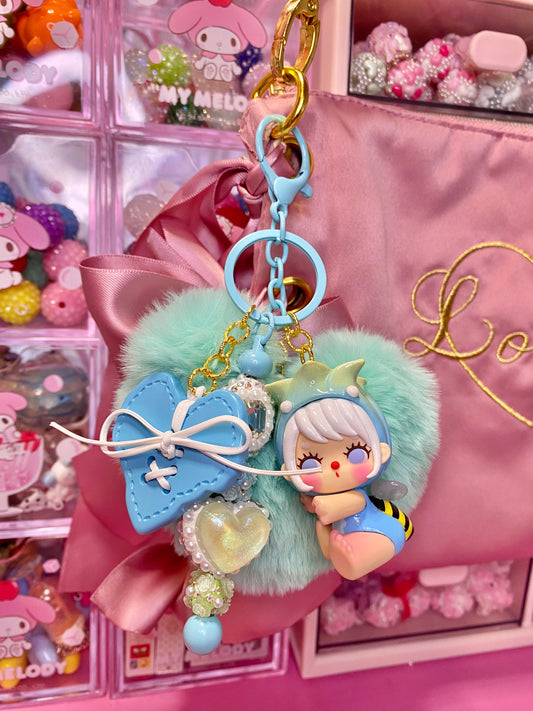 Flower Baby Keychain