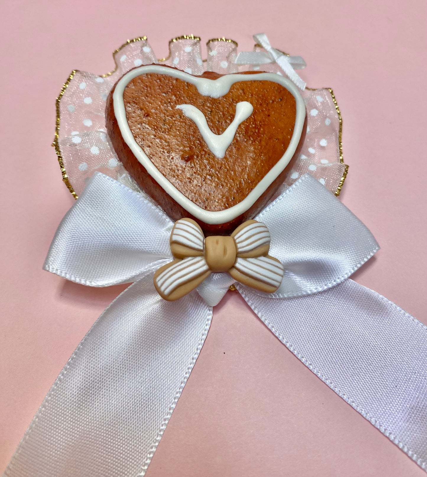 Heart Cookie 2-way Clip