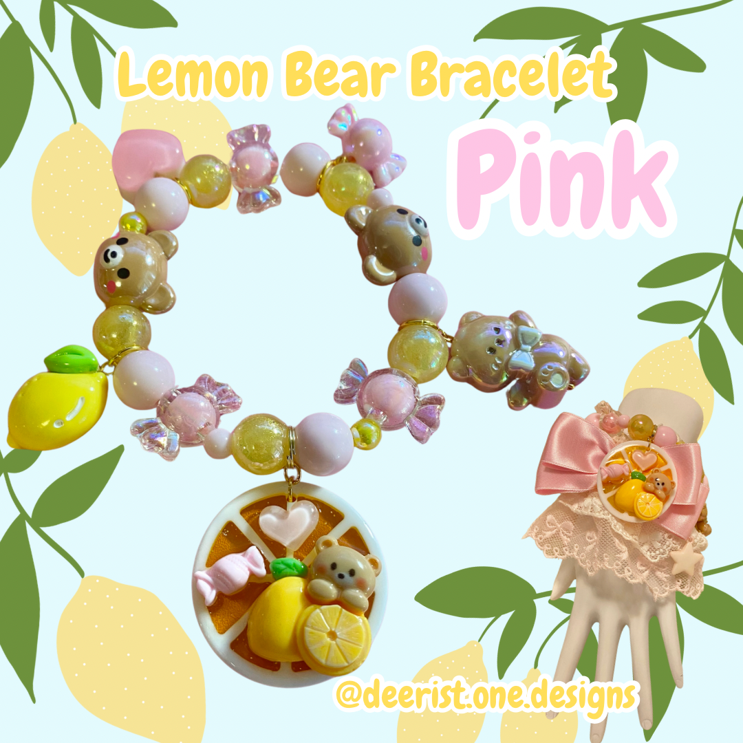 Lemon Bear Bracelet