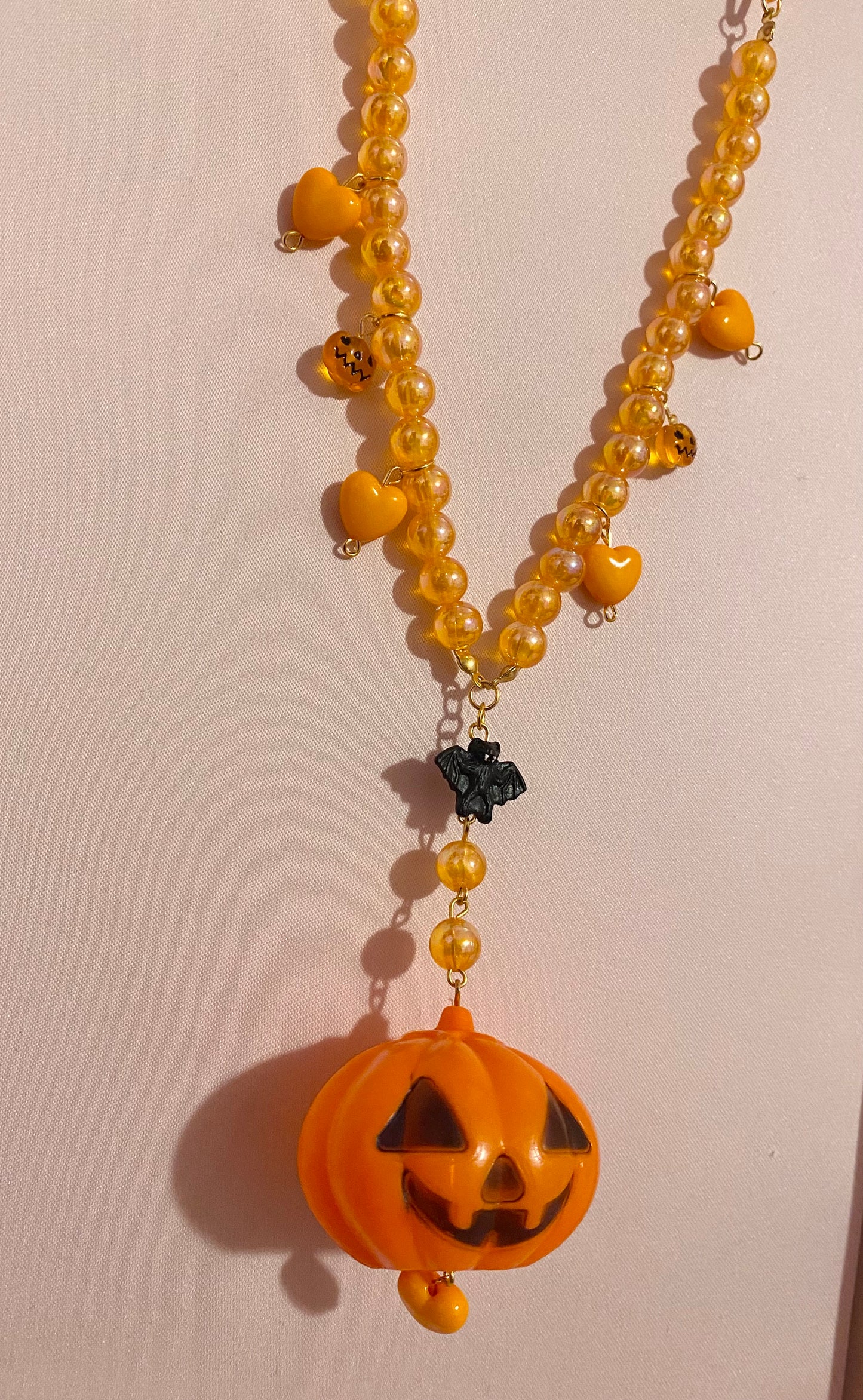 Jack-o-Lantern Necklace