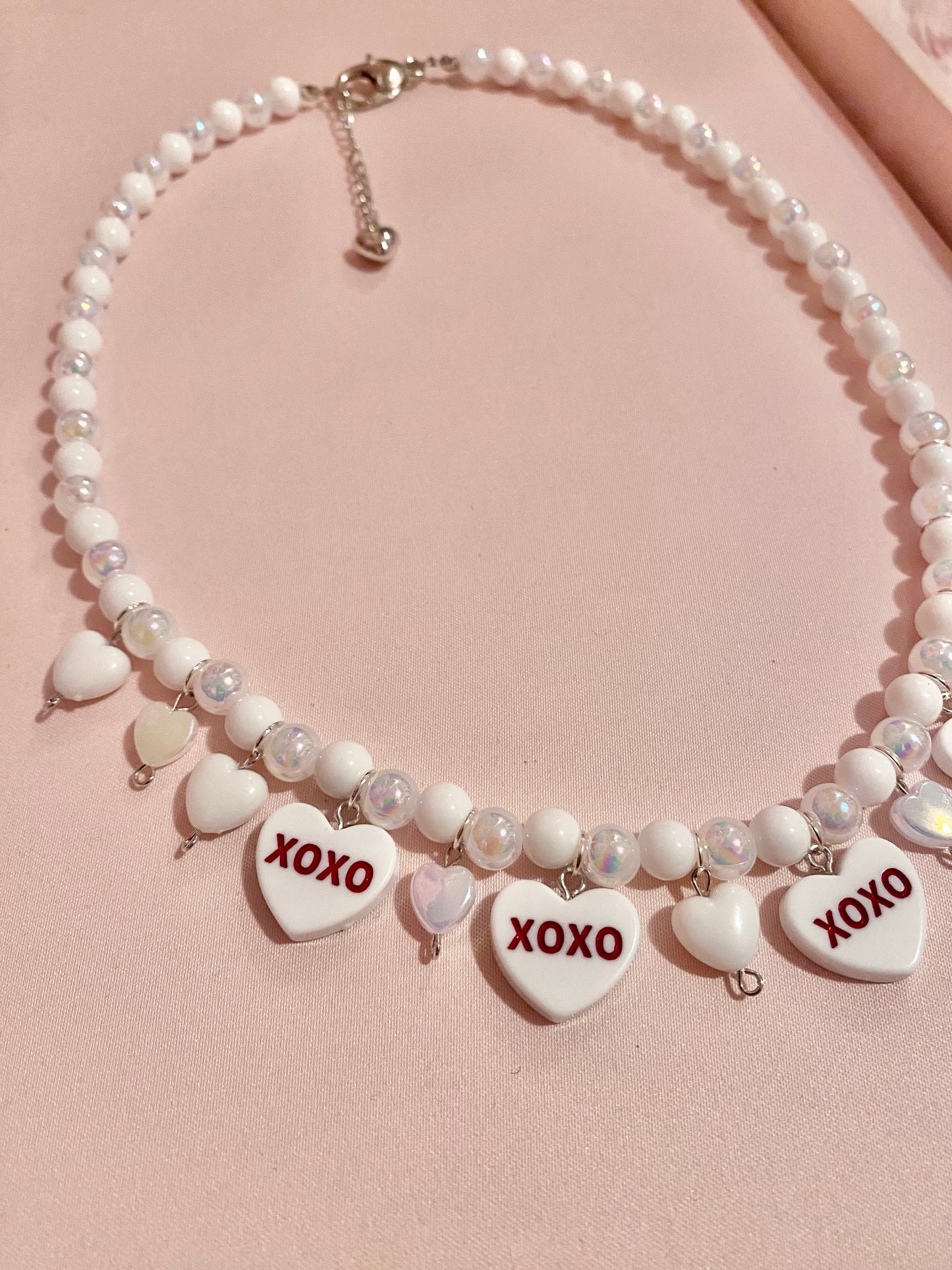 Conversation Hearts Necklace