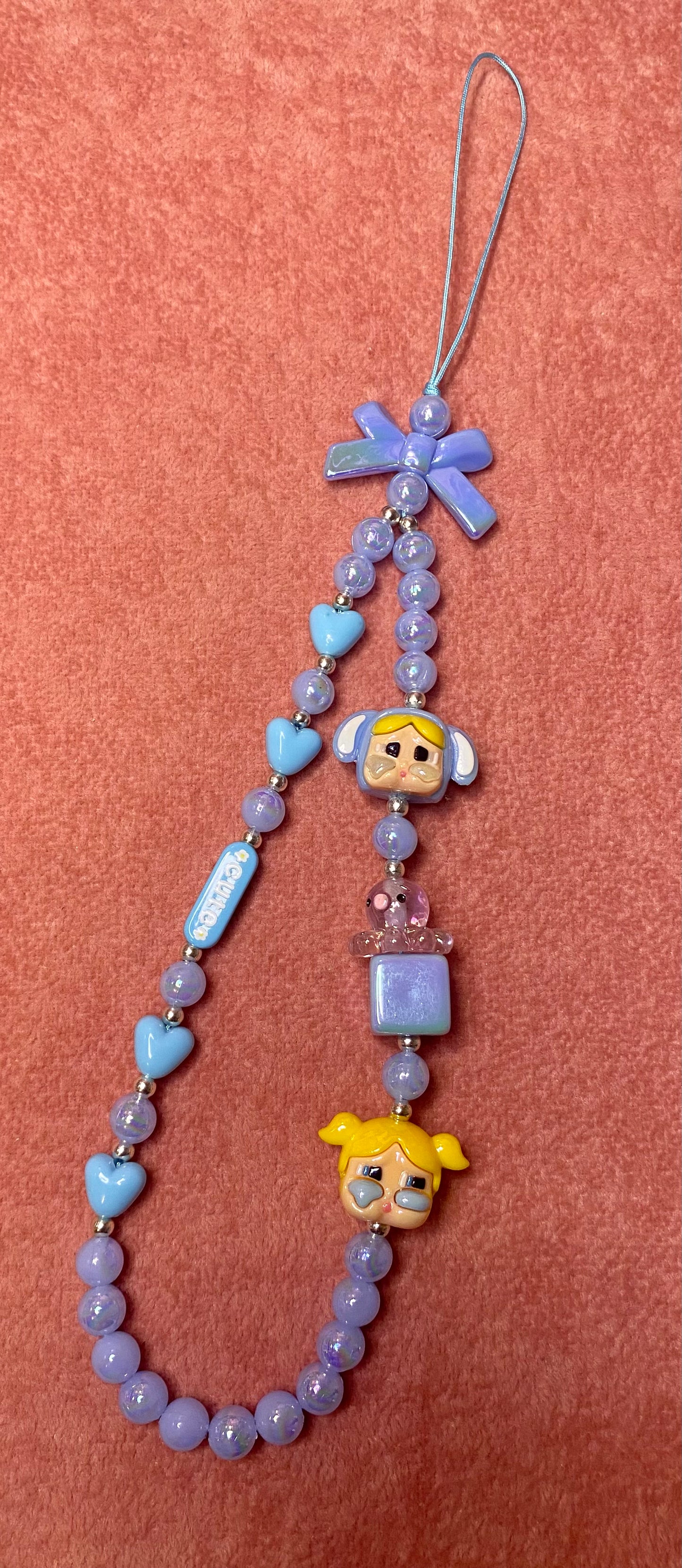 Crying Super Girl Device Strap