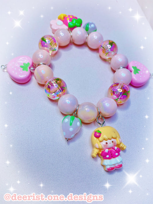Strawberry Girl Bracelet