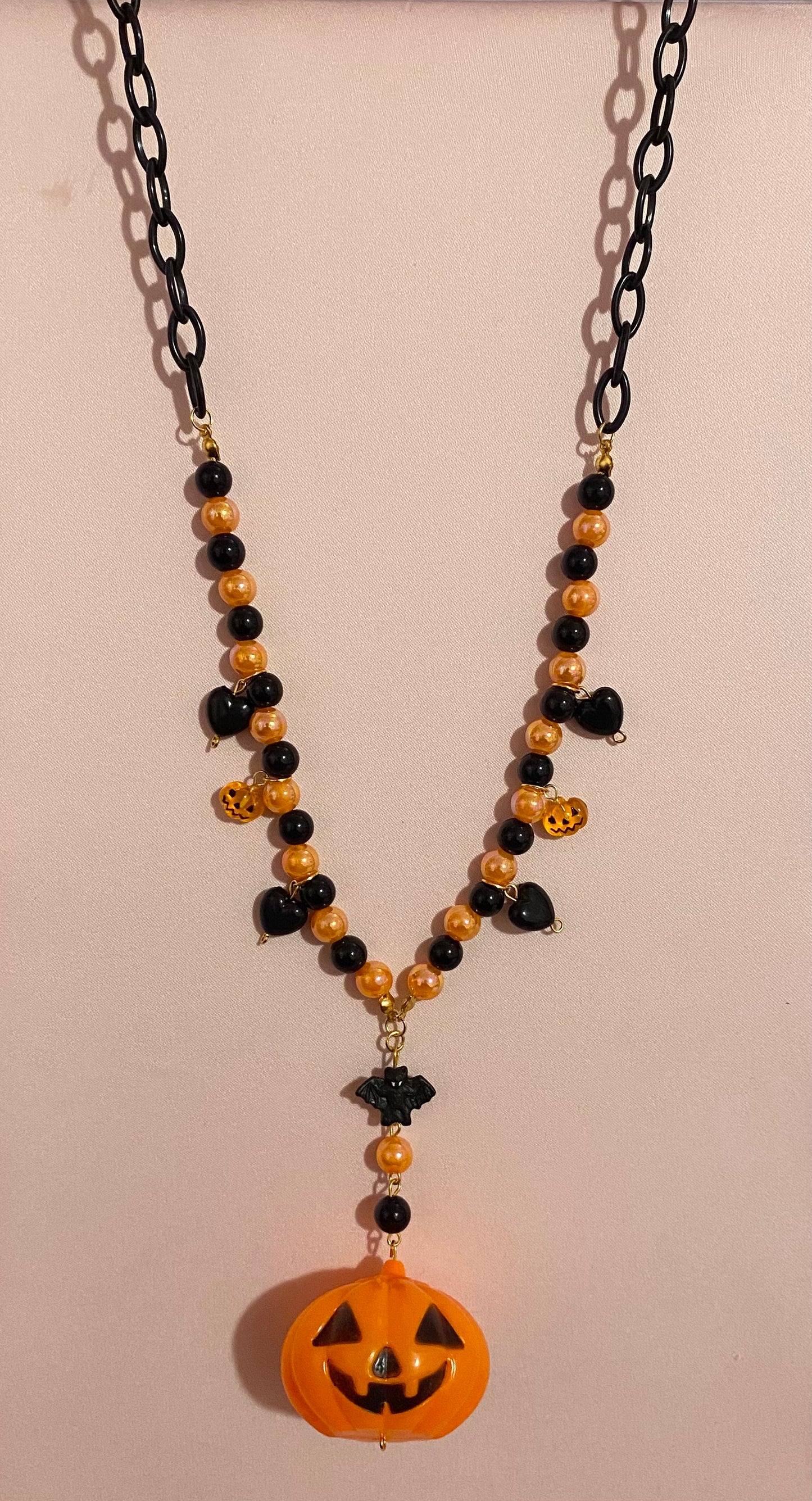 Jack-o-Lantern Necklace