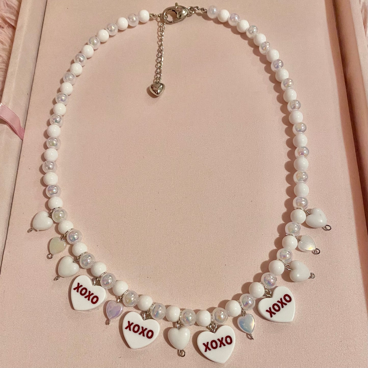 Conversation Hearts Necklace