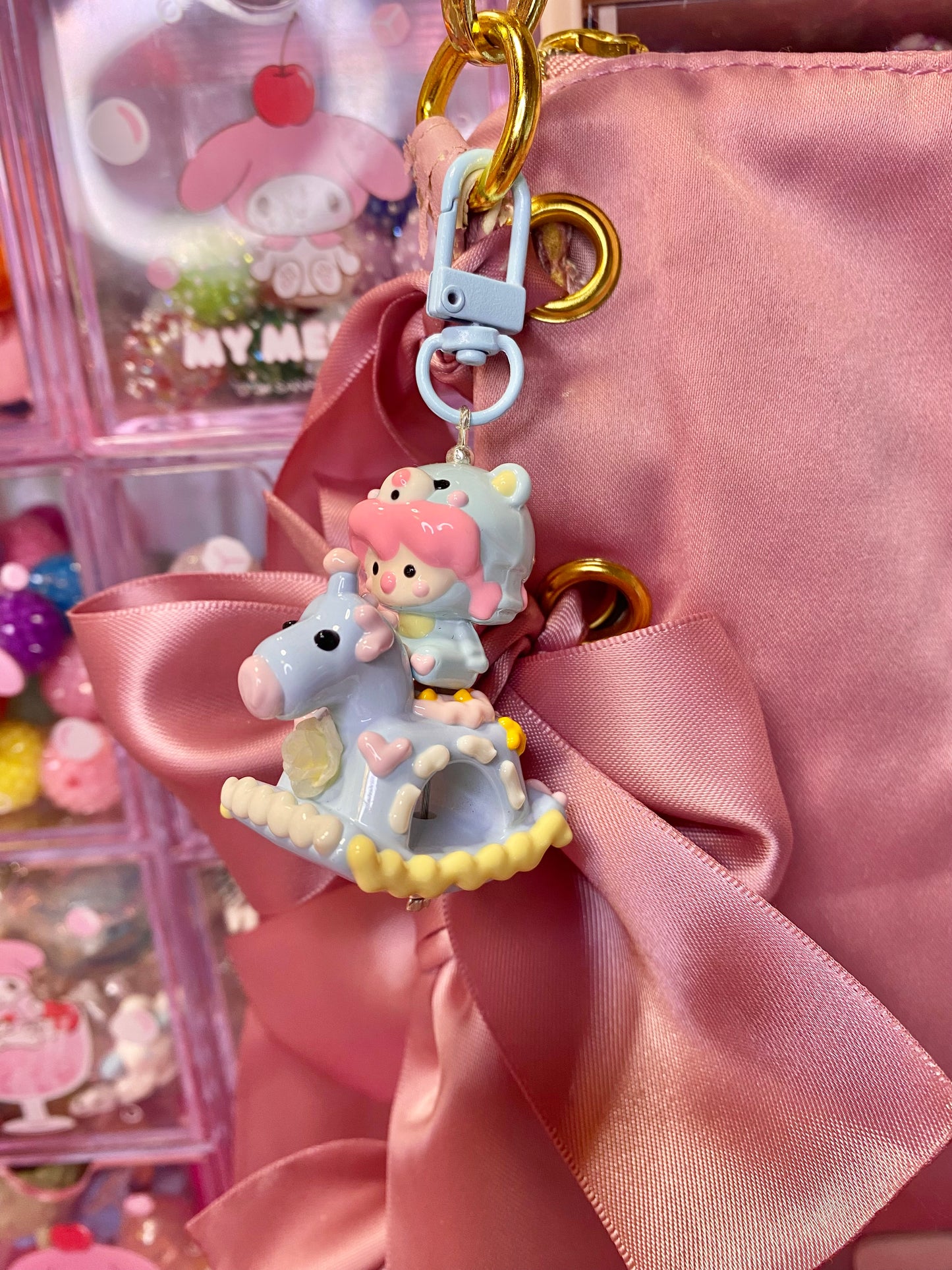 Rocking Horse Keychain