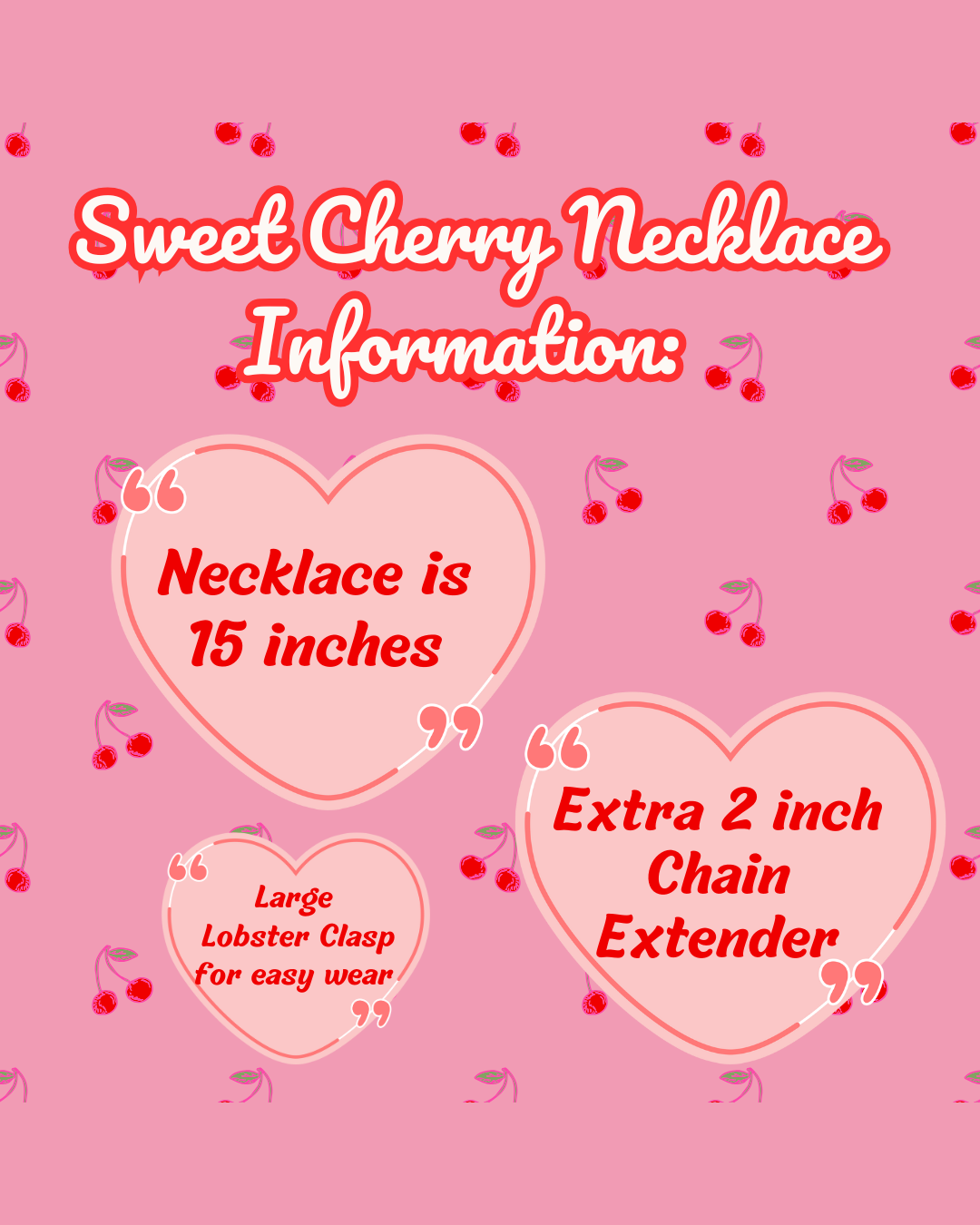 Sweet Cherry Necklace