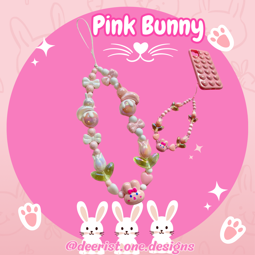 Flower Bunny Device Strap