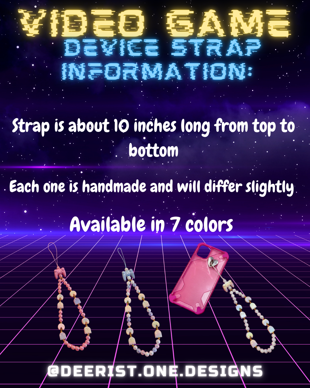 Video Game Phone Strap