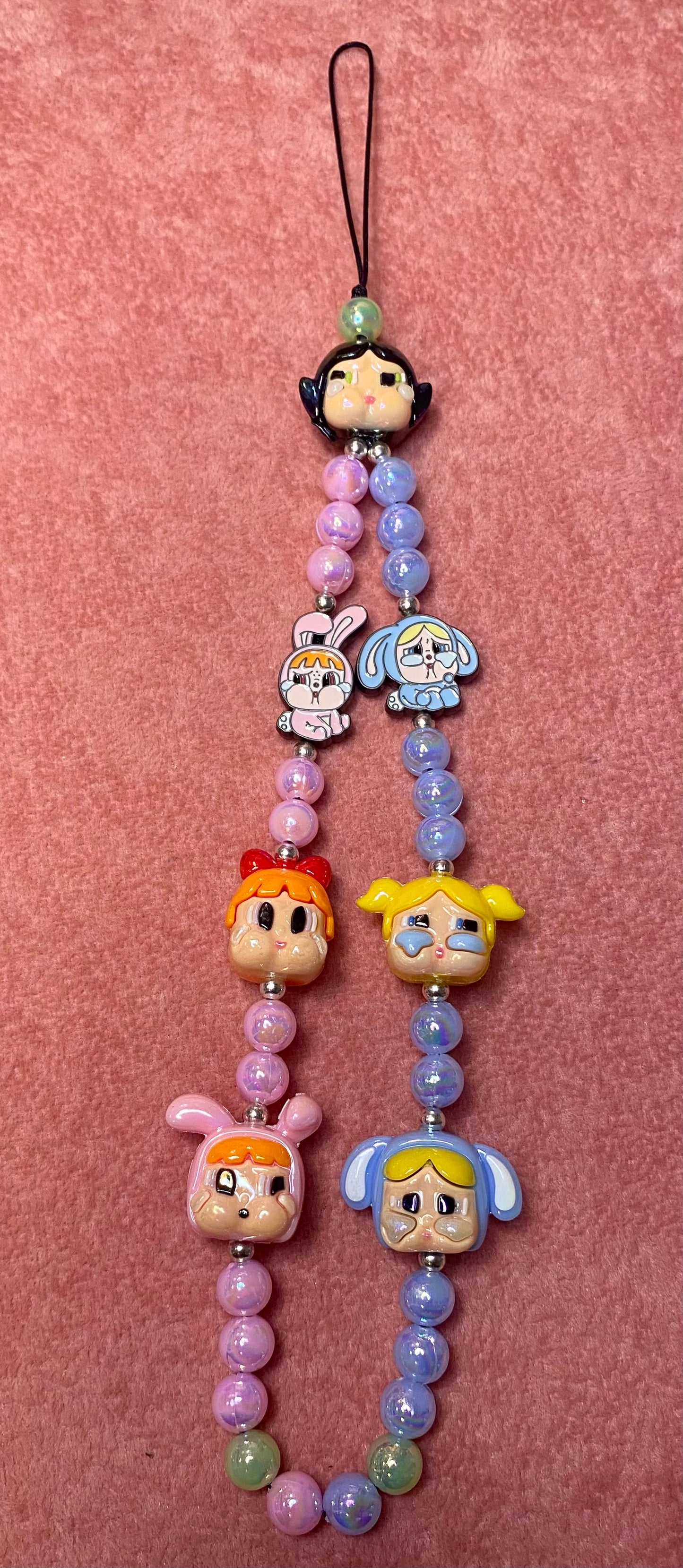Crying Super Girl Device Strap
