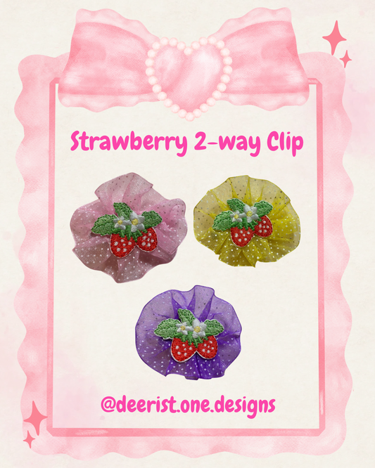 Stawberry 2-way Clip