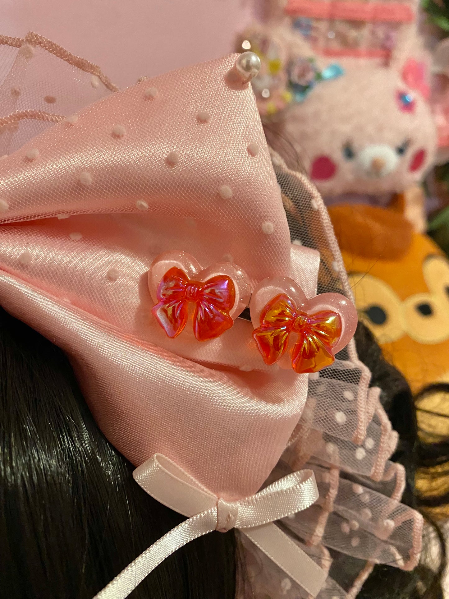 Heart Bow Clip I