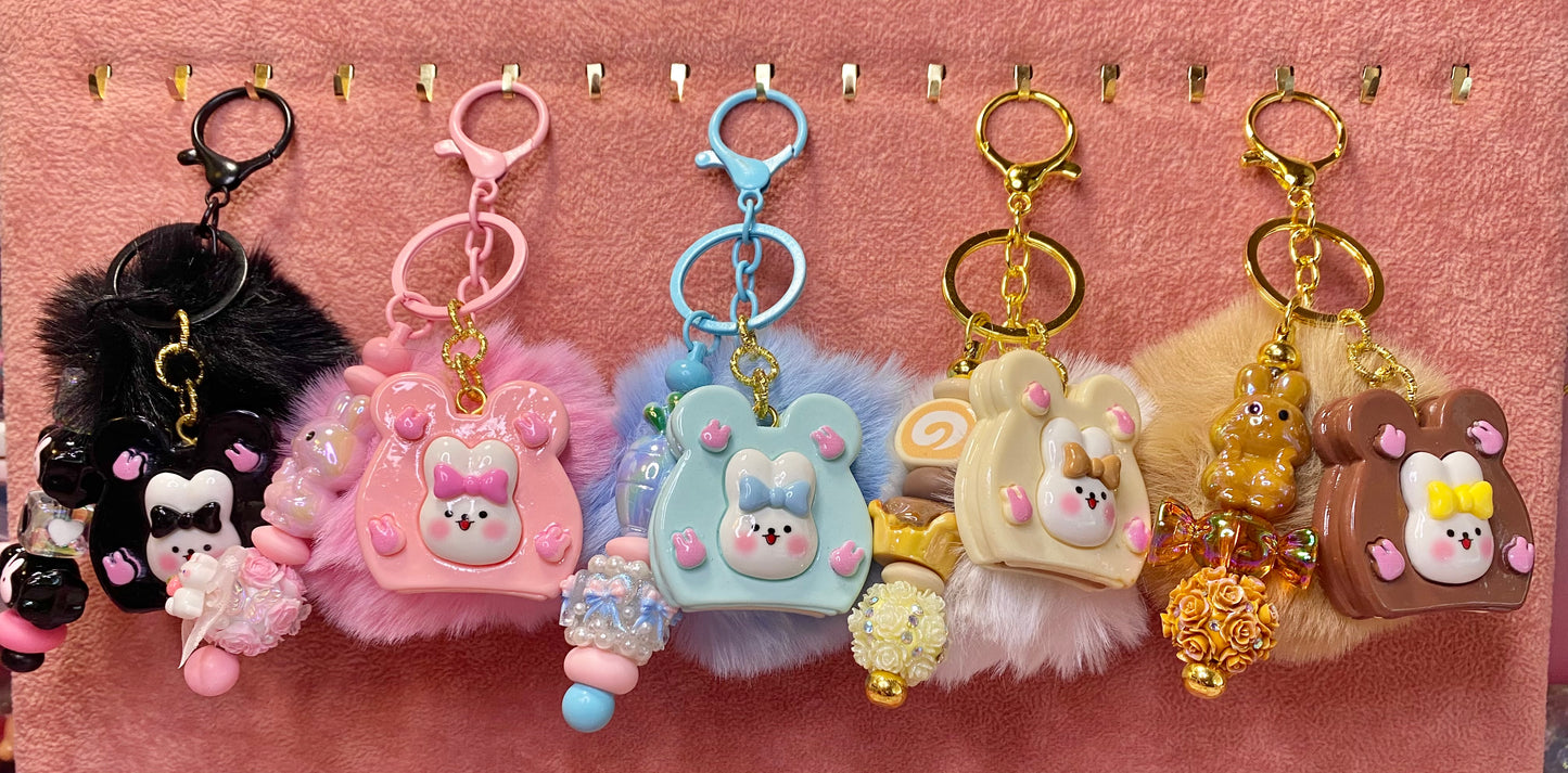 Bunny Cookie Keychain