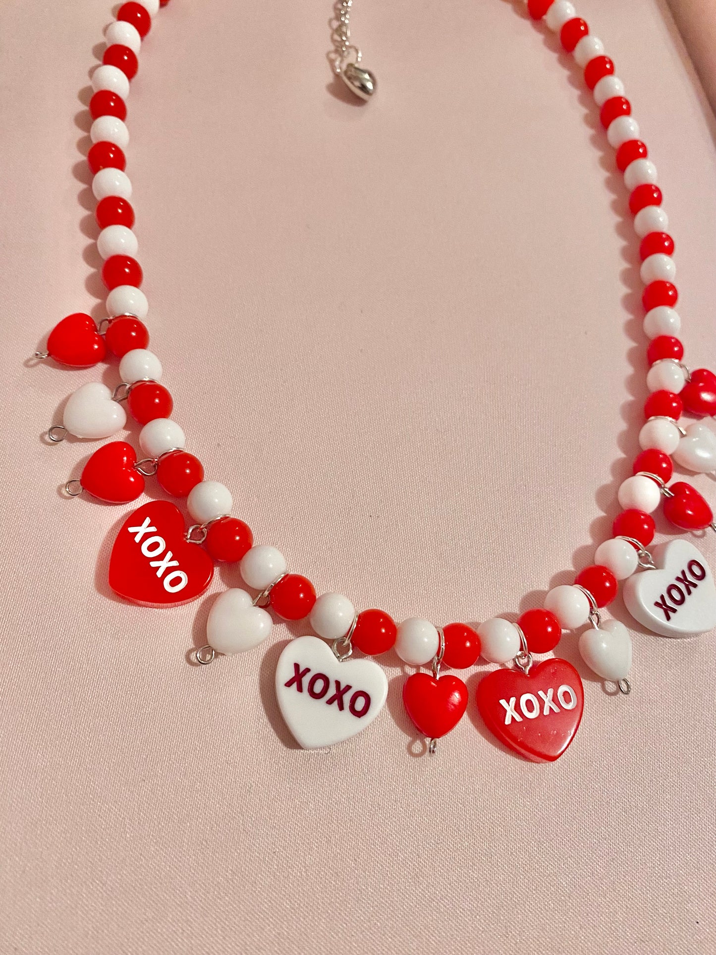 Conversation Hearts Necklace