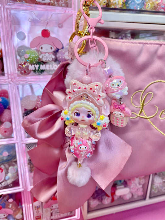 Sitting Doll Keychain