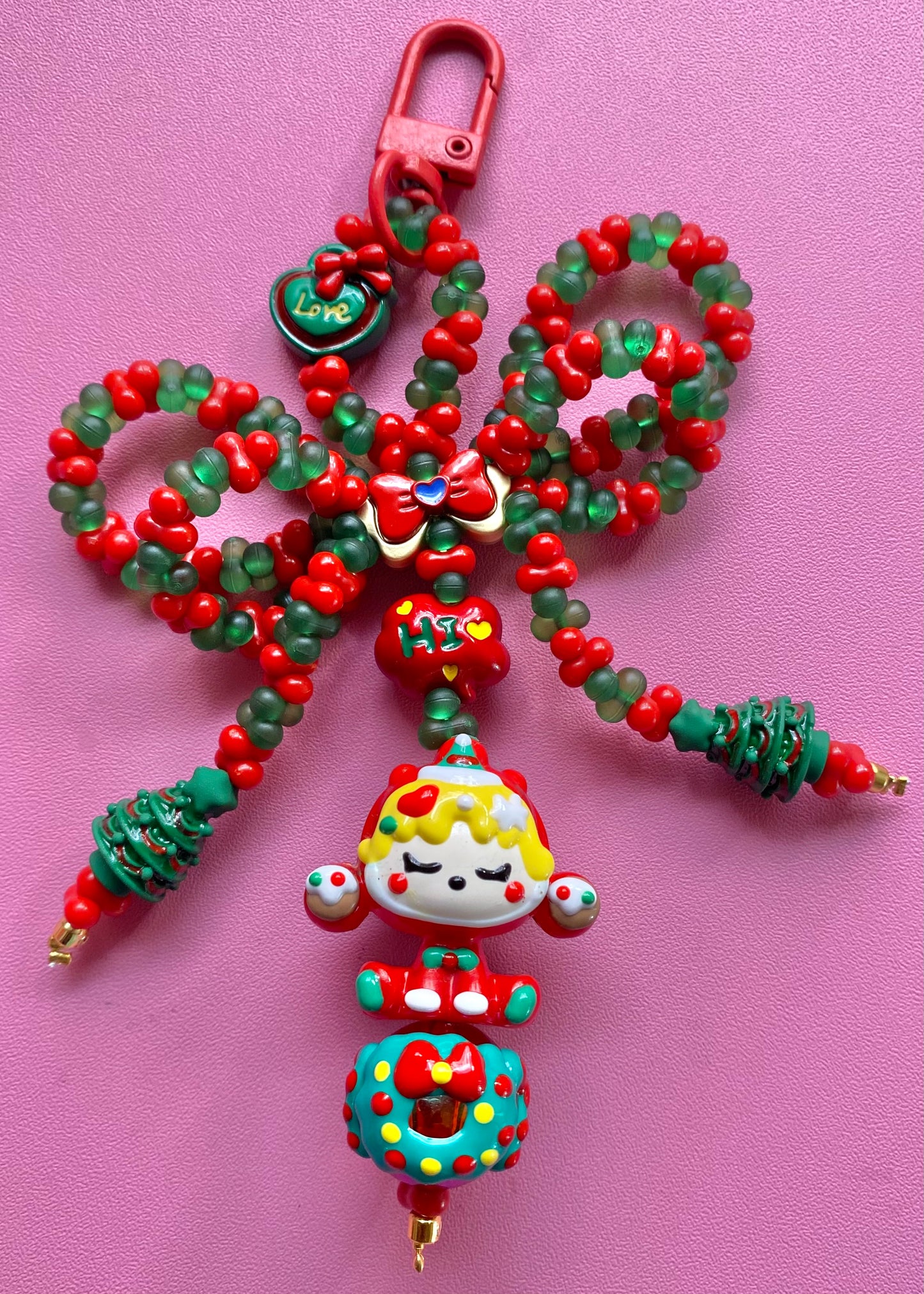 Christmas Friends Keychain
