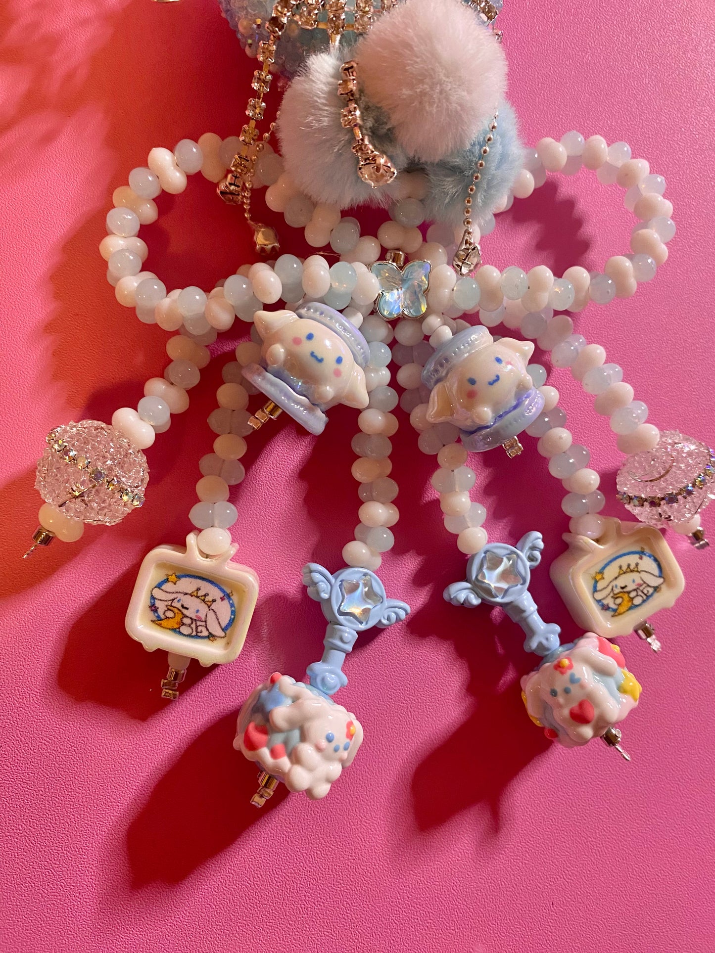 Moon Puppy Keychain/Bagchain