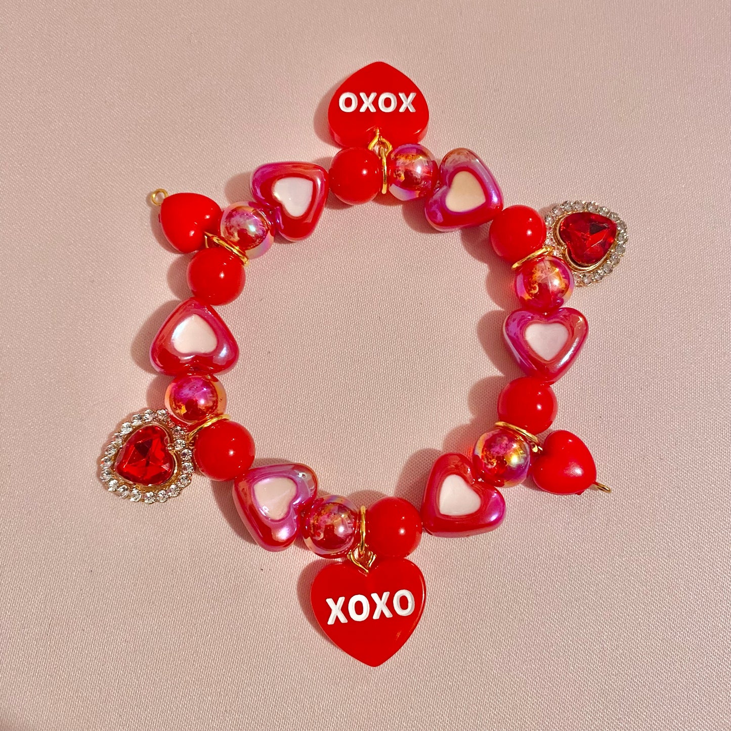 Conversation Hearts Bracelet