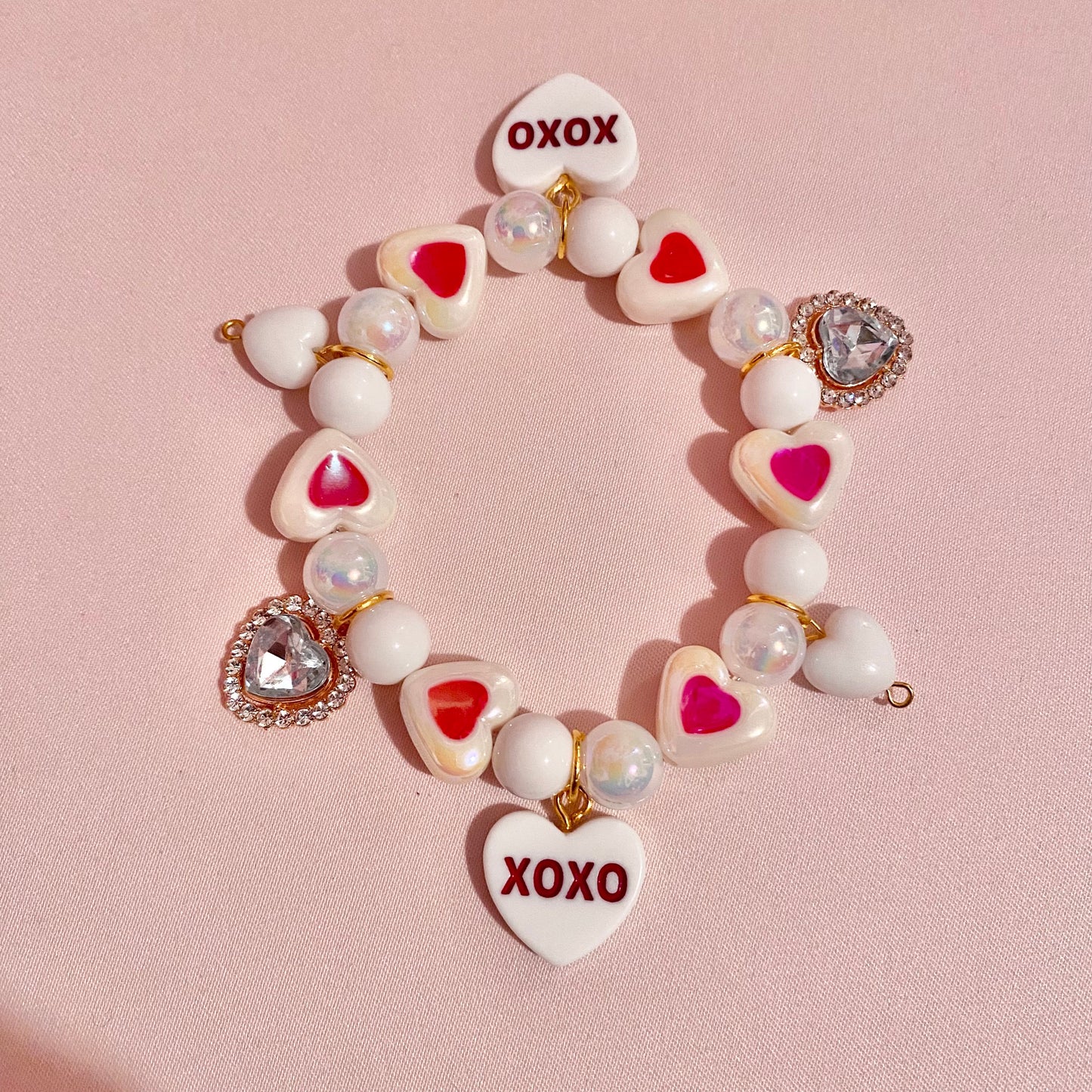 Conversation Hearts Bracelet