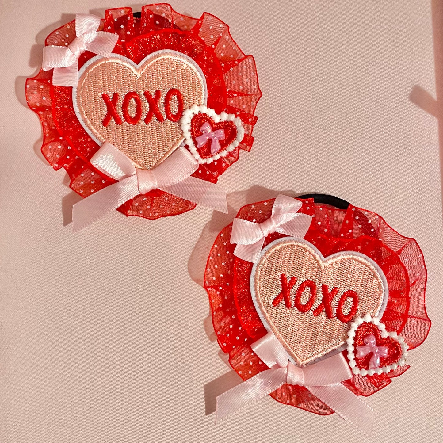 Conversation Hearts Hair Ties