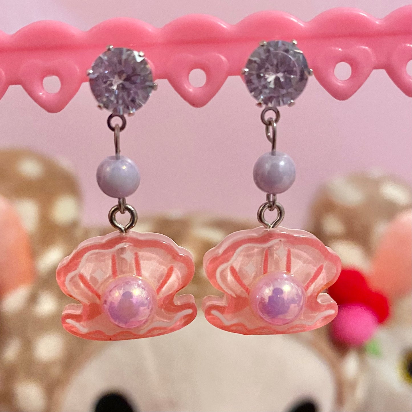 Lovely Clam Earrings